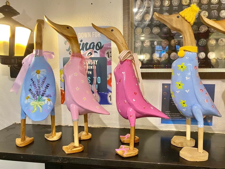 MOTHER'S DAY  Wooden Painted Ducks Workshop - 14th Mar 26 - 10am-12pm - Hillgrove Nature & Crafts, Droitwich - £39