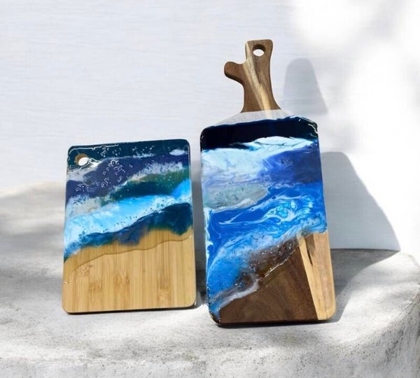 SOLD OUT - Resin Board & Coaster Workshop - 14th May 26 - 6.30-8.30pm - Sage Coffee House, 3 Oxhall Road, Solihul Lodge, B90 1LR