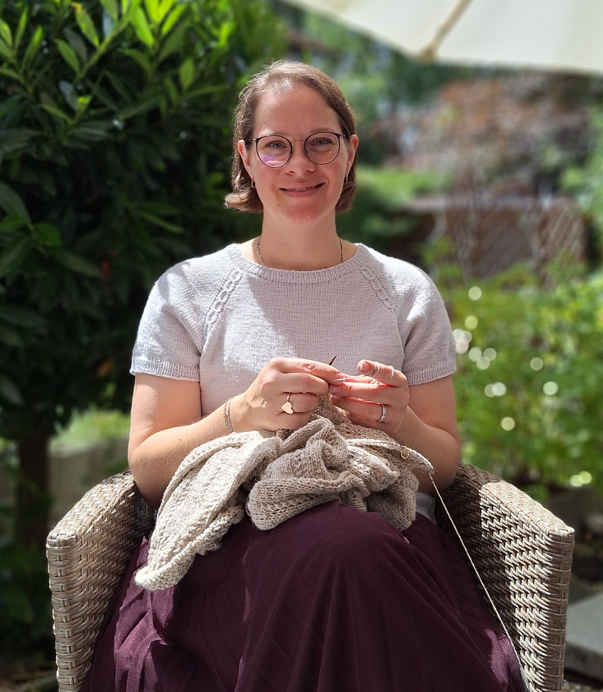  traummasche rosenheim, kathrin lange, strickkurs rosenheim, stricken lernen