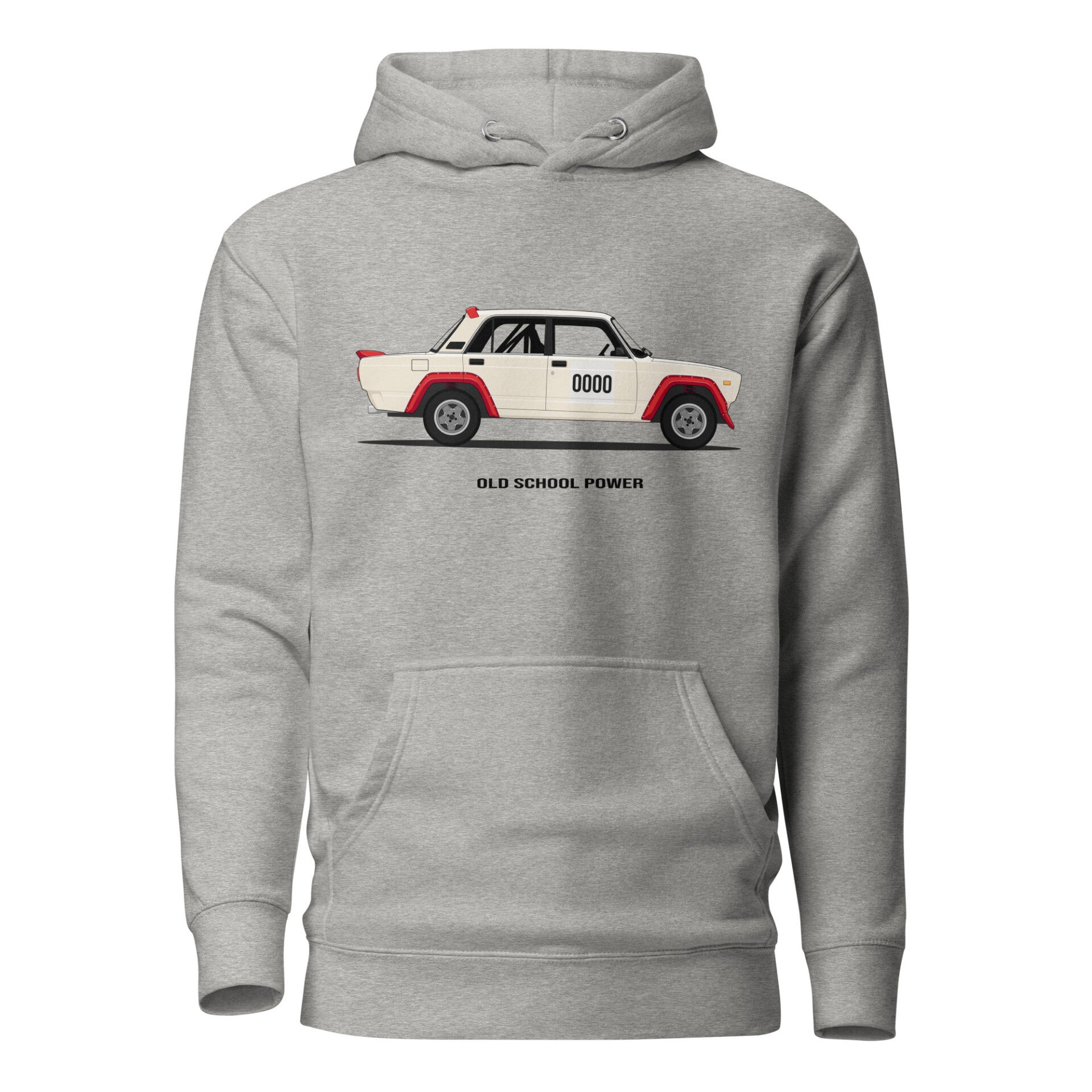 Lada 2105 VFTS Inspired Old School Power Vintage Rally Hoodie – Retro Soviet Group B Sweatshirt
