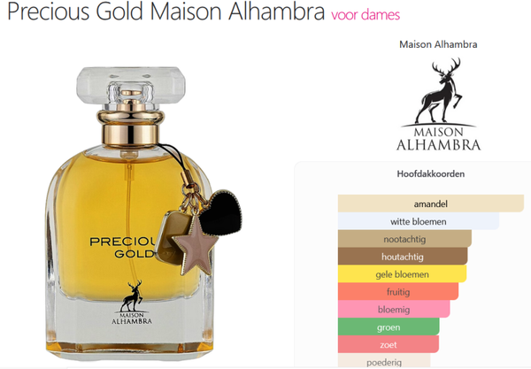 Maison Alhambra – Precious Gold-Dames-Herfst/Winter