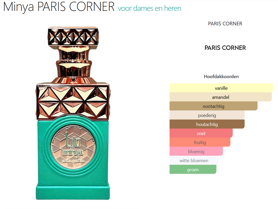 Minya-Paris Corner- Unisex-Zomer