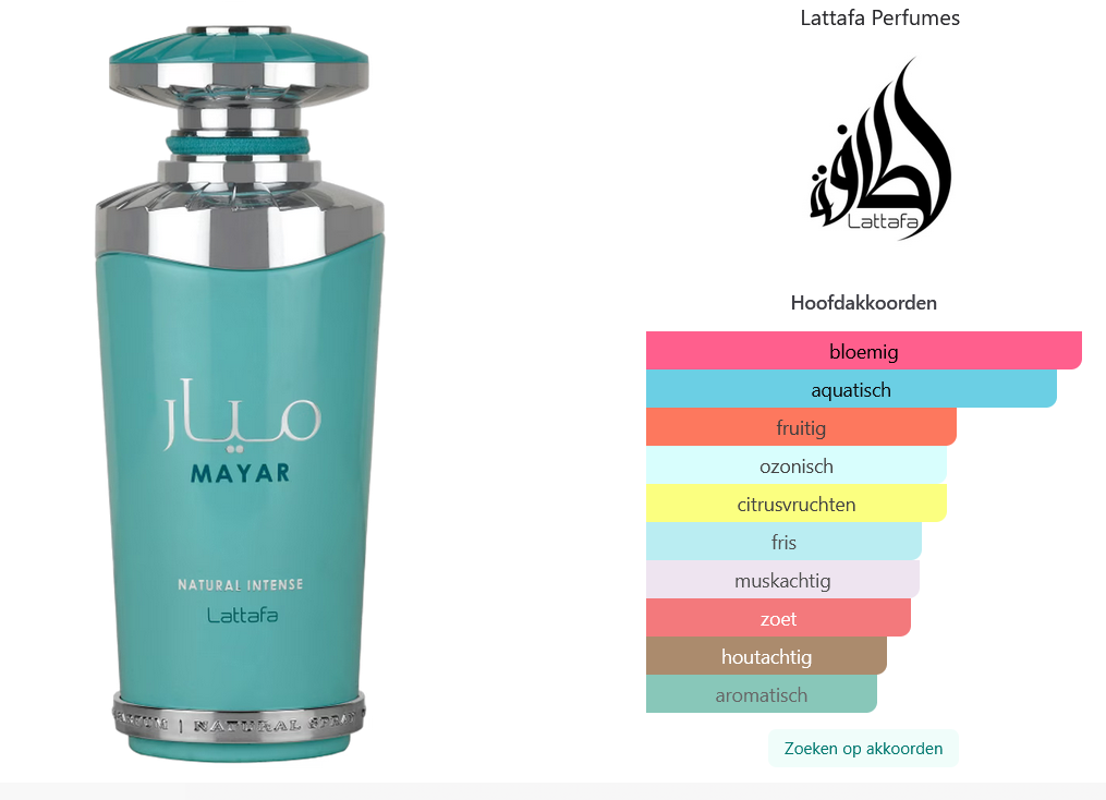 Mayar Natural Intense – Lattafa-Dames-Lente/Zomer