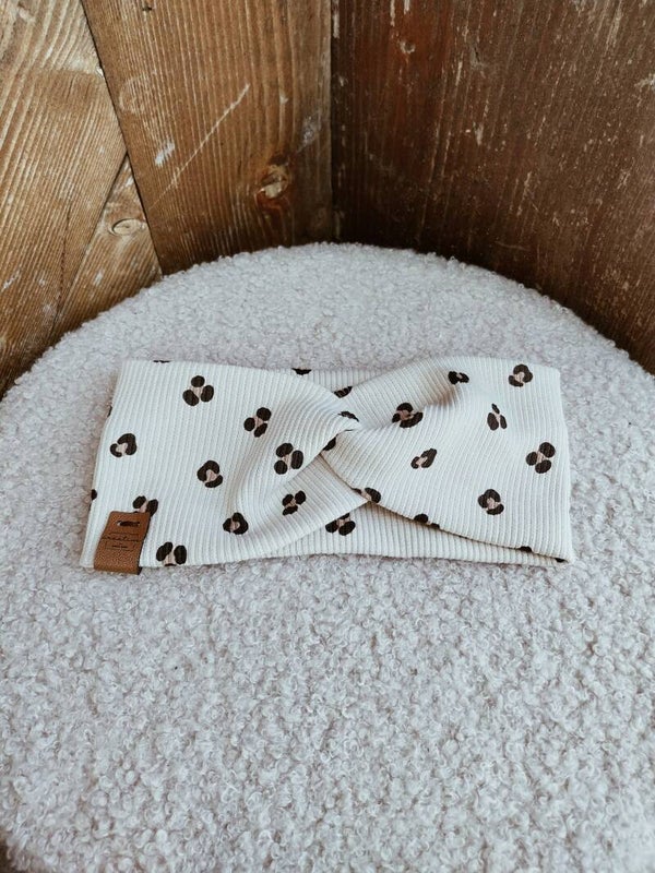 Kinder Stirnband Leoprint
