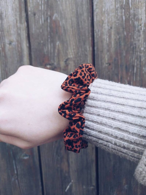 Leoprint braun schwarz klein