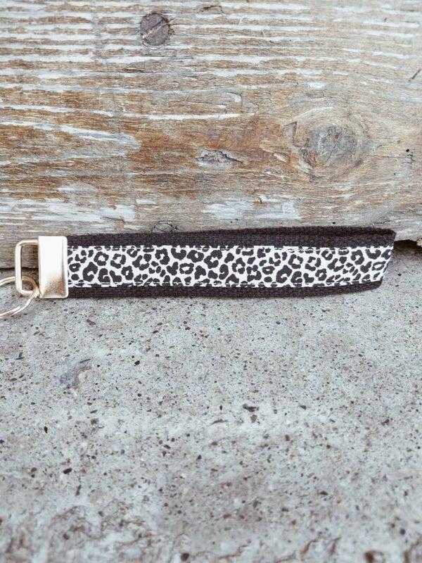 Schlüsselanhänger Leo schwarz