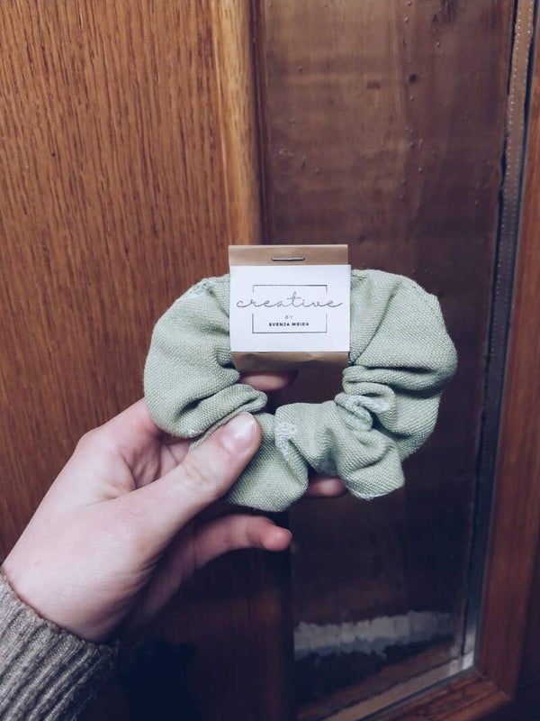 Scrunchie grün