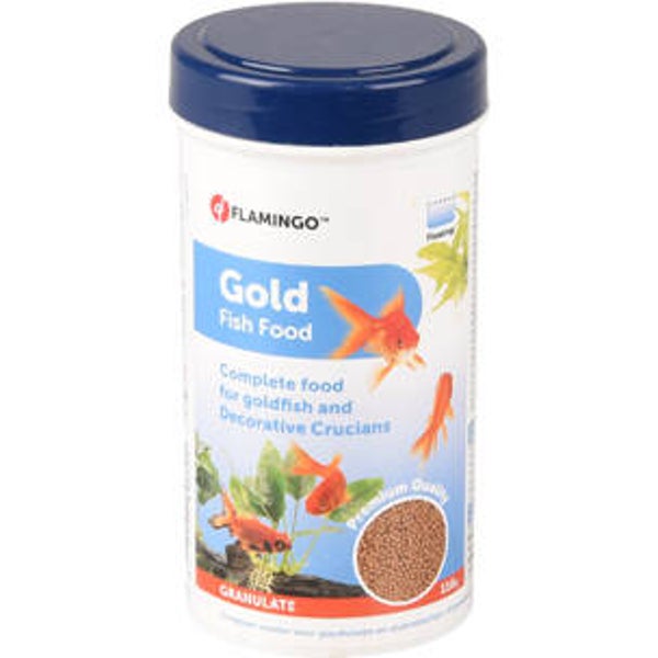 Gold korrelvoer goudvis 250ml
