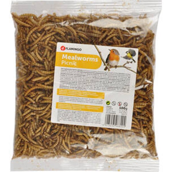 Picnick gedroogde meelwormen 100g