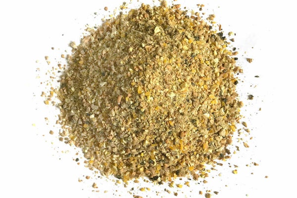 Vetmeel voor kuikens en kalkoenen