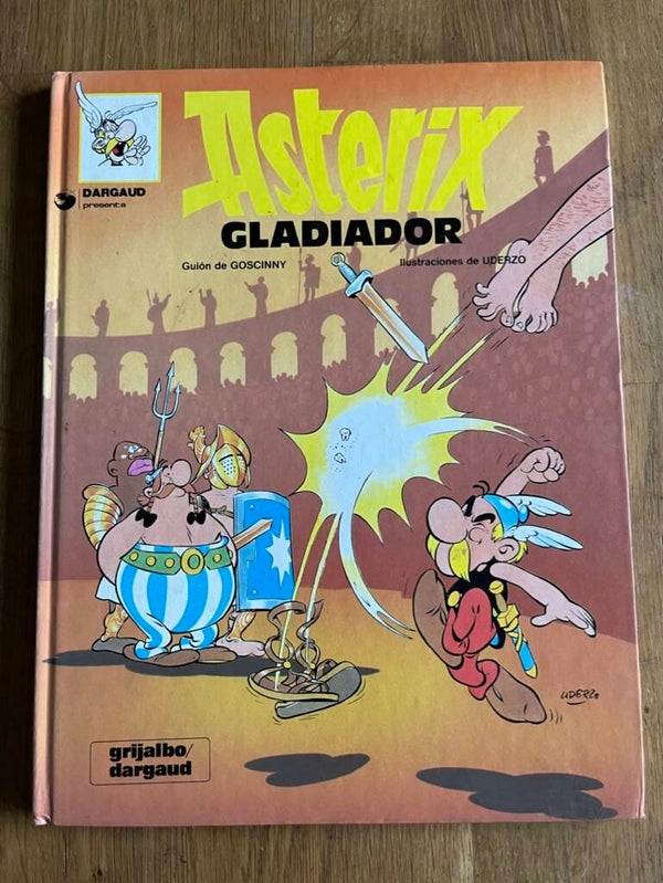 Asterix (HC deel 04) - Asterix Gladiador (Taal: Spaans)