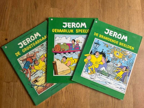 🌫️ Jerom Collectie – 3 Strips vol Kracht & Avontuur! 💪🔥⚡