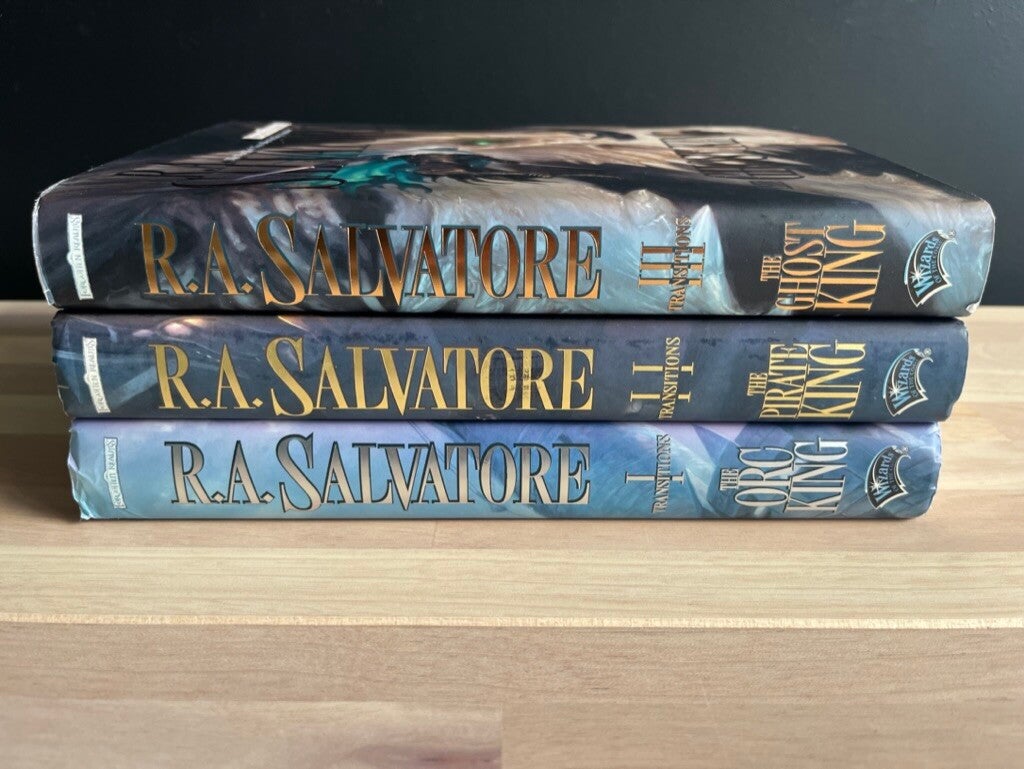 R.A. Salvatore: Forgotten Realms: Transitions Trilogy (book 01 t/m 03) - complete serie