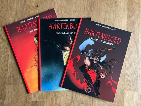 Hartenbloed (deel 01 t/m 03) - complete serie