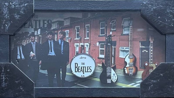 Beatles,The miniatuur gitaar frame 02