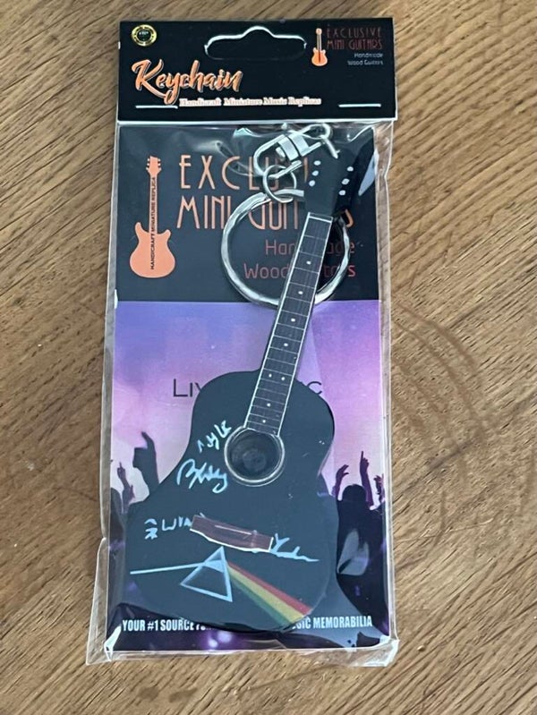 sleutelhanger Pink Floyd miniatuur gitaar