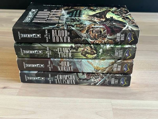 Adrian Cole: Eberron The War-Torn Trilogy (book 01 t/m book 04) - complete serie (Engels)