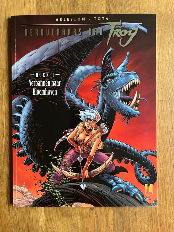 Veroveraars van Troy (Uitgeverij L) (deel 01) - Verbannen naar Bloemhaven
