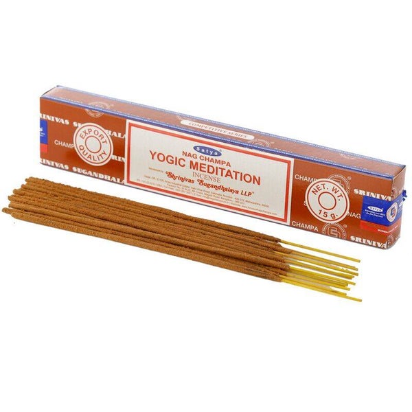 Yogi Meditatie – Satya Nag Champa Wierookstokjes: Adem de Stilte In 🕉️✨