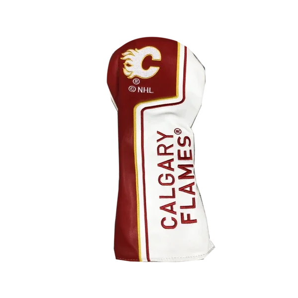 NHL Vintage Driver Head Cover Calgary Flames