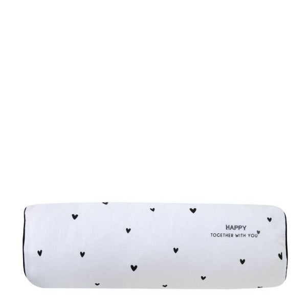 AN-CUSHION 052 WH Cushion x White Chambray Happy Together with you