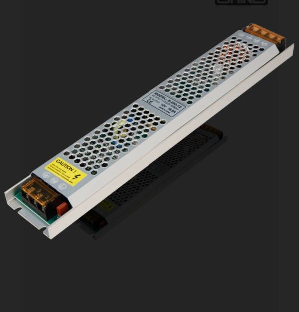 LED-TRAFO MCSHINE, ELEKTRONISCH, 200W, 220-240V -> 12V