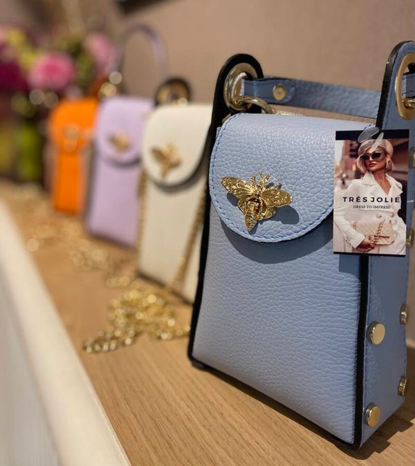 Hand/ schoudtasje Bie