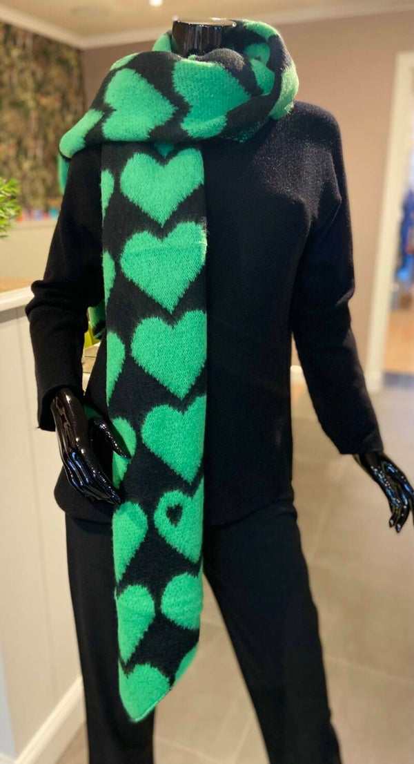 Sjaal green Love