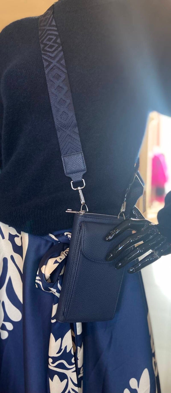 Gsm/portemonne tas ( marinę blauw/ oranje/fushia/grijs/beige/blauw)