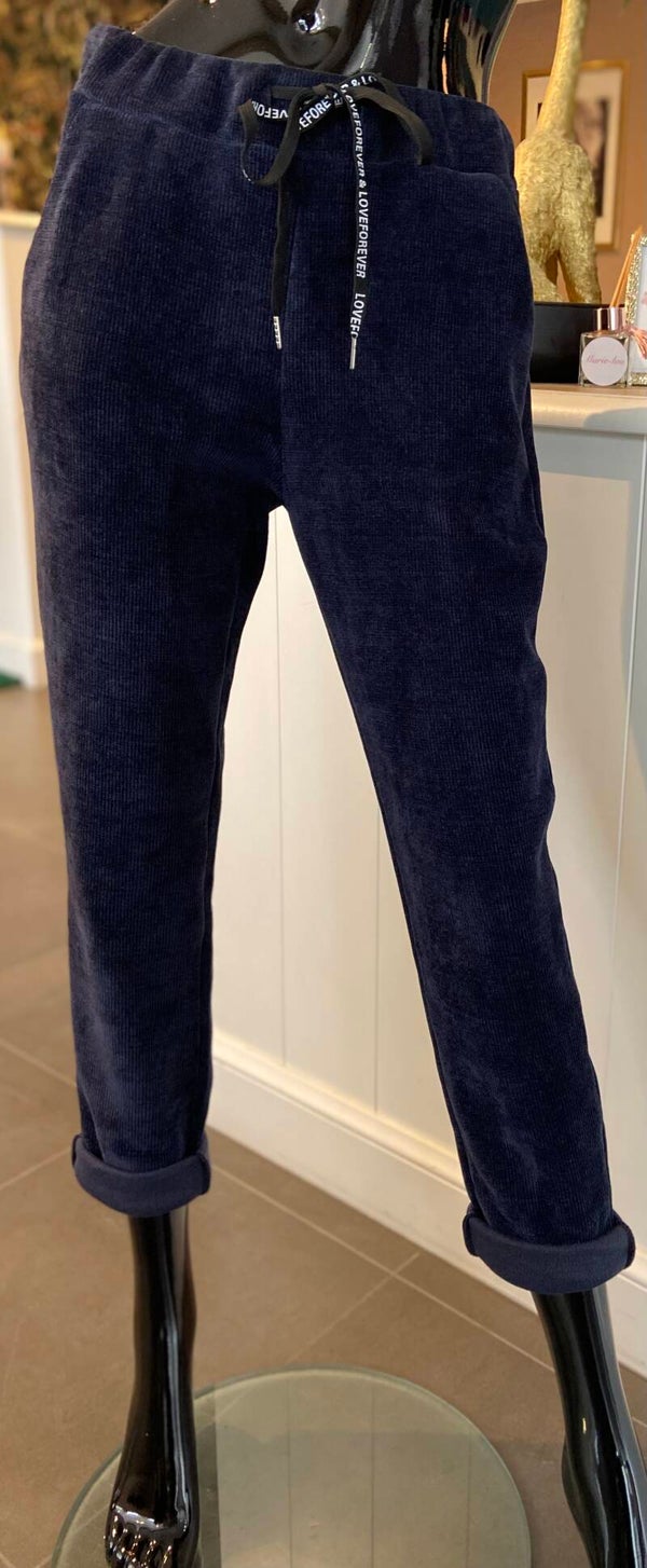 Broek Sweet ribfluweel