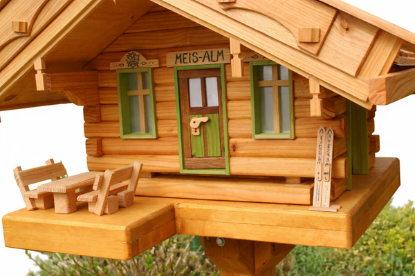 Vogelhaus "Meis-Alm" de luxe, exklusiv und hochwertig, wunderbar