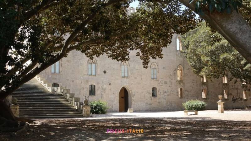 Façade arrière du château de Donnafugata, Sicile