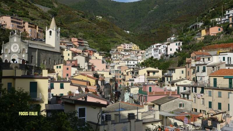 Riomaggiore vu du port