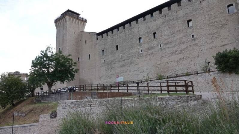 La Rocca Albornoz, Spoleto, Ombrie