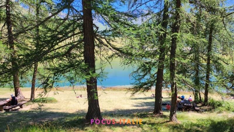 Lago di lod, lac de Lod, Vallée d'Aoste