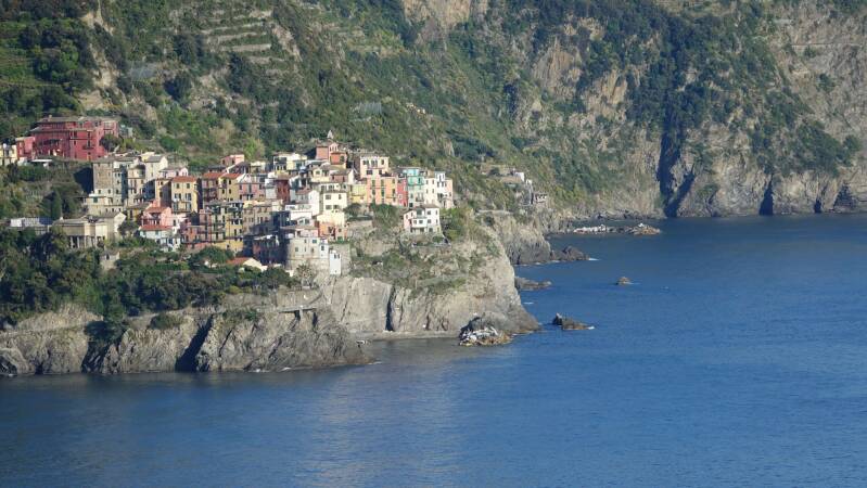 Manarola vu depuis Corniglia