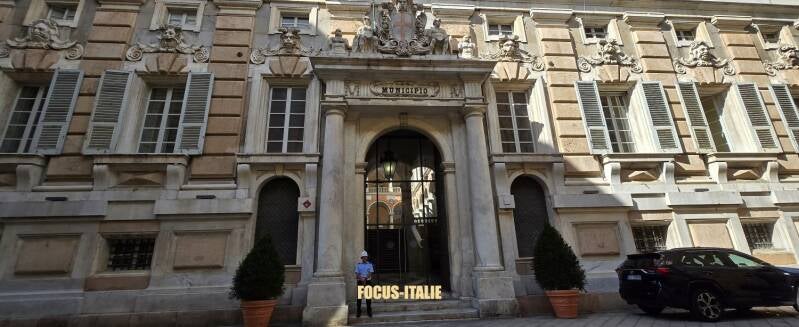 Municipio, via garibaldi, Gênes
