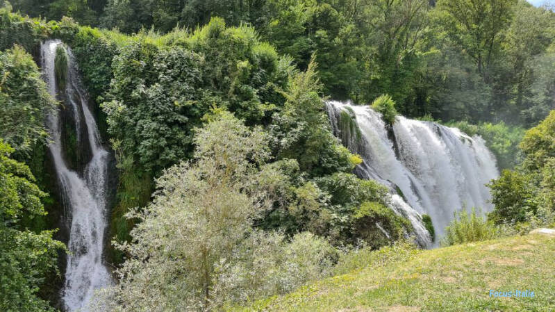 Chutes basses de Marmore en Ombrie