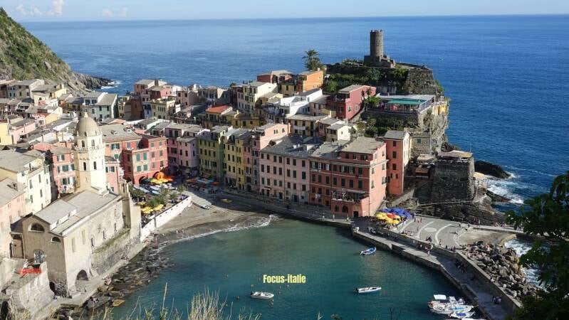 Vernazza vue du sentier