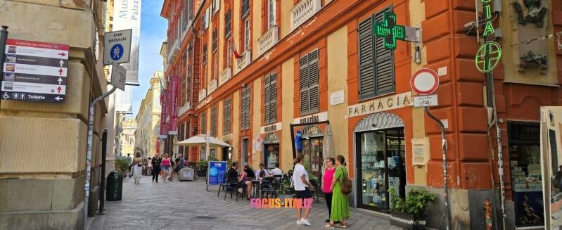 Via garibaldi, Gênes