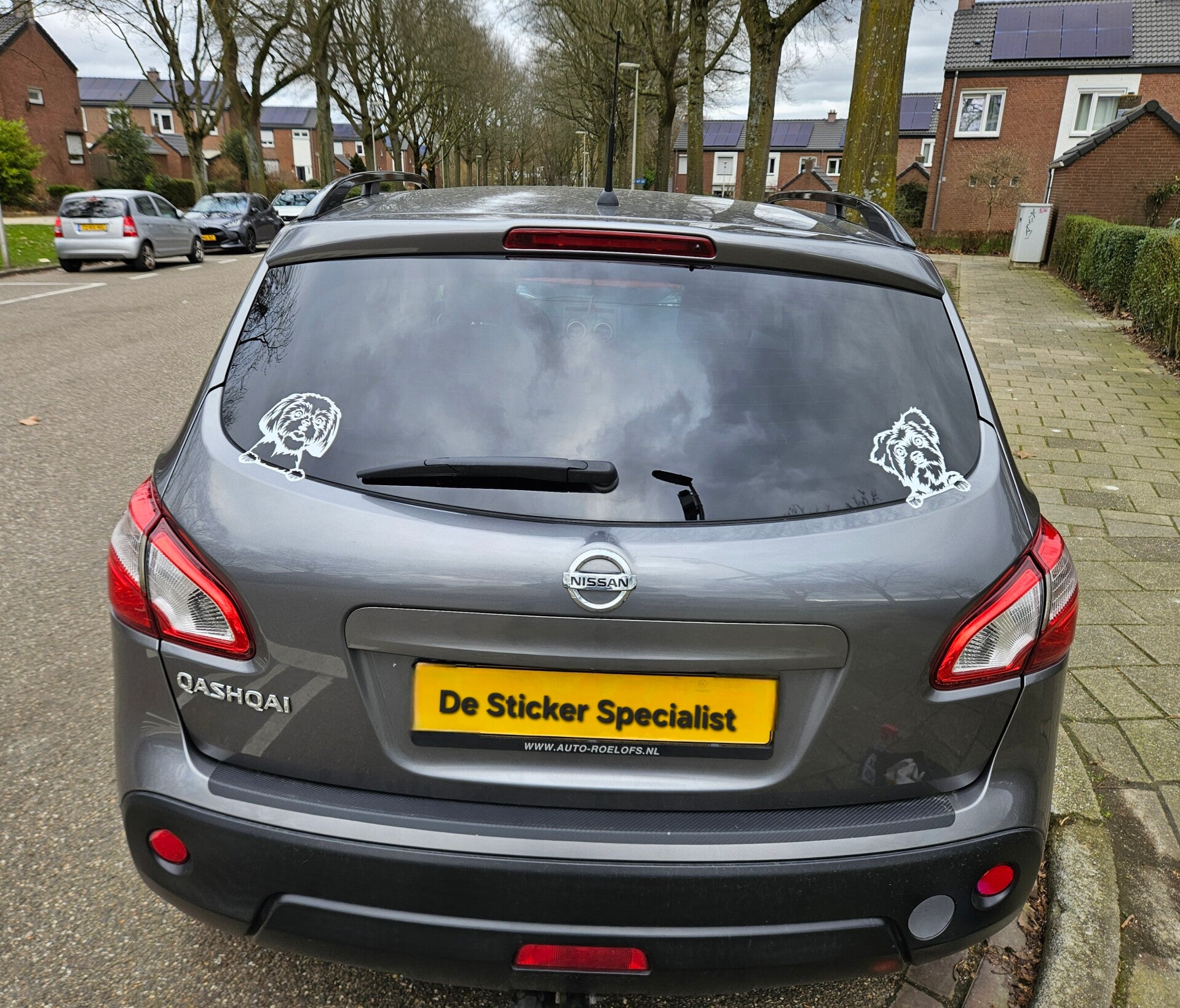 Gluur Hond sticker