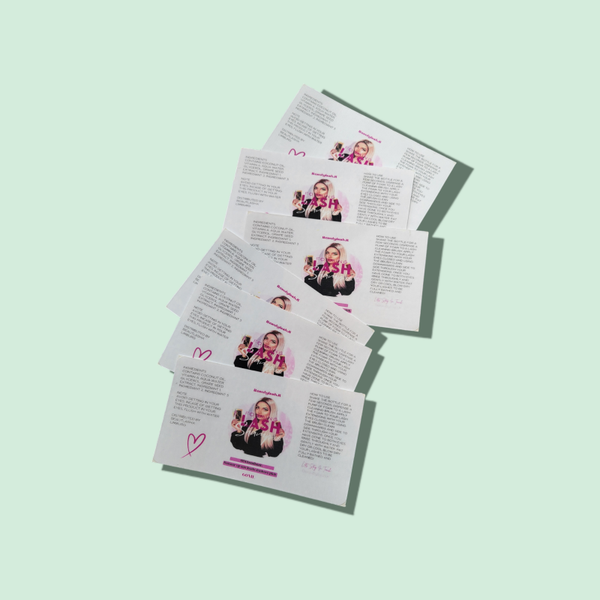 Stickers 10x15 cm Fullcolour-Kras Vast-UV Bestendig