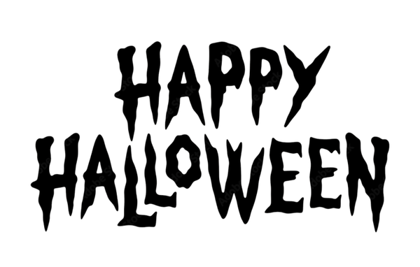 Tekst Happy Halloween 1