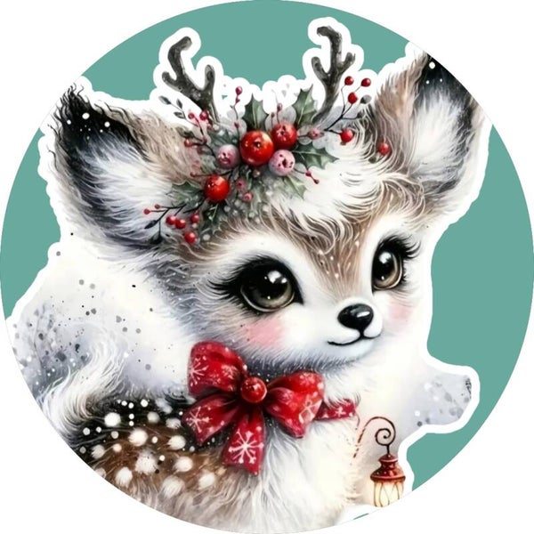 Kerst Raamsticker 1