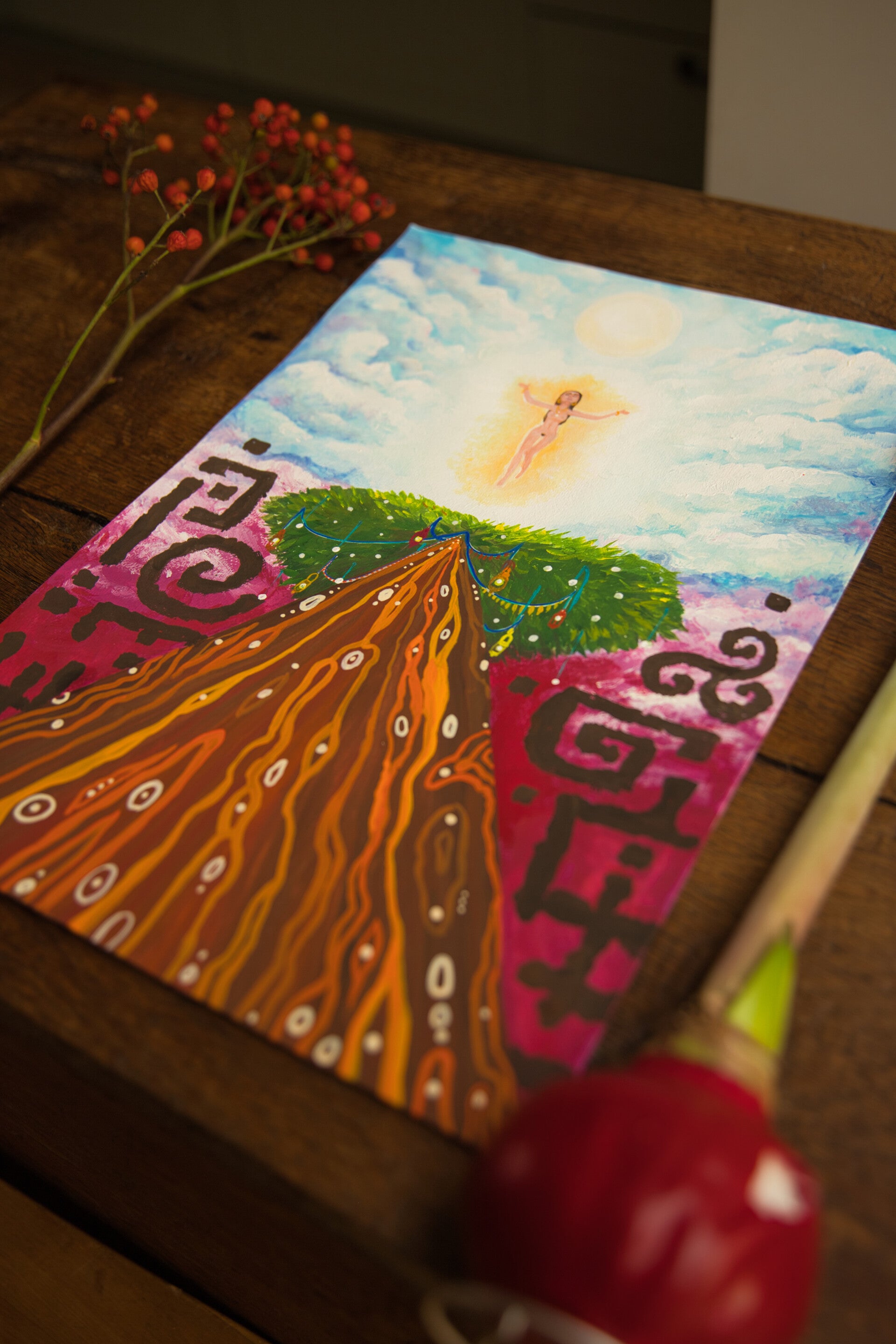 Rise above - ORGINEEL schilderij