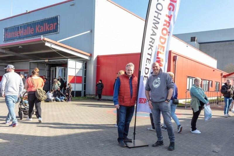 Rens als freelancer actief bij Messe Kalkar