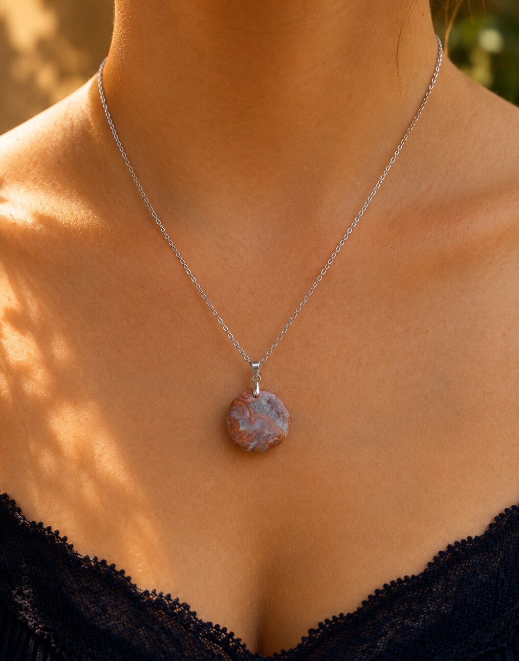 Pendentif agate