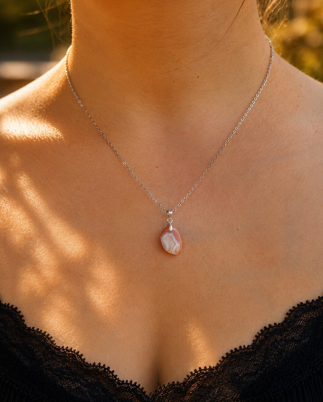 Pendentif agate