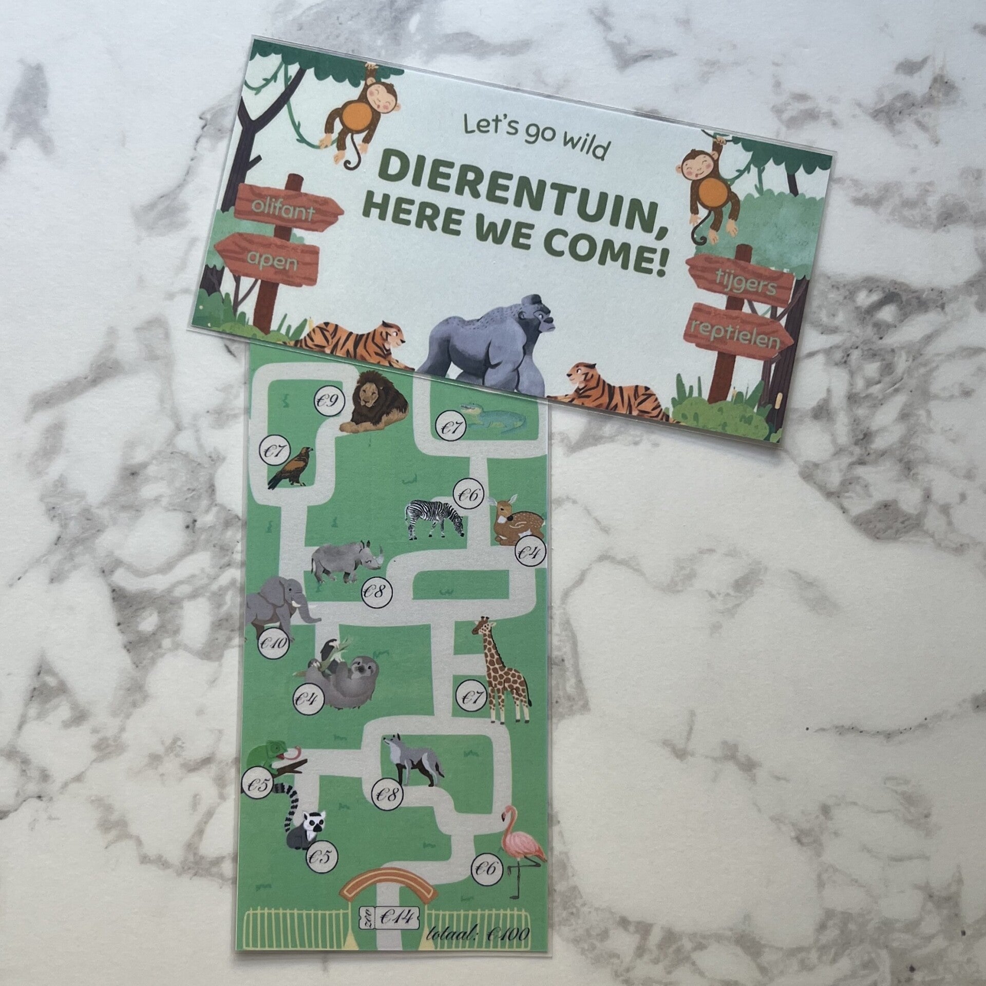 Dierentuin met dashboard