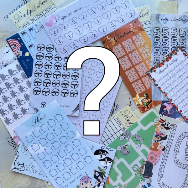 Verrassingspakketje oude collectie A6 (5st)